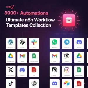 8000+ N8N Workflow Templates Collection